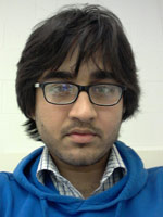 Photo of graduate student Ratul Chowdhury from Spring 2014.